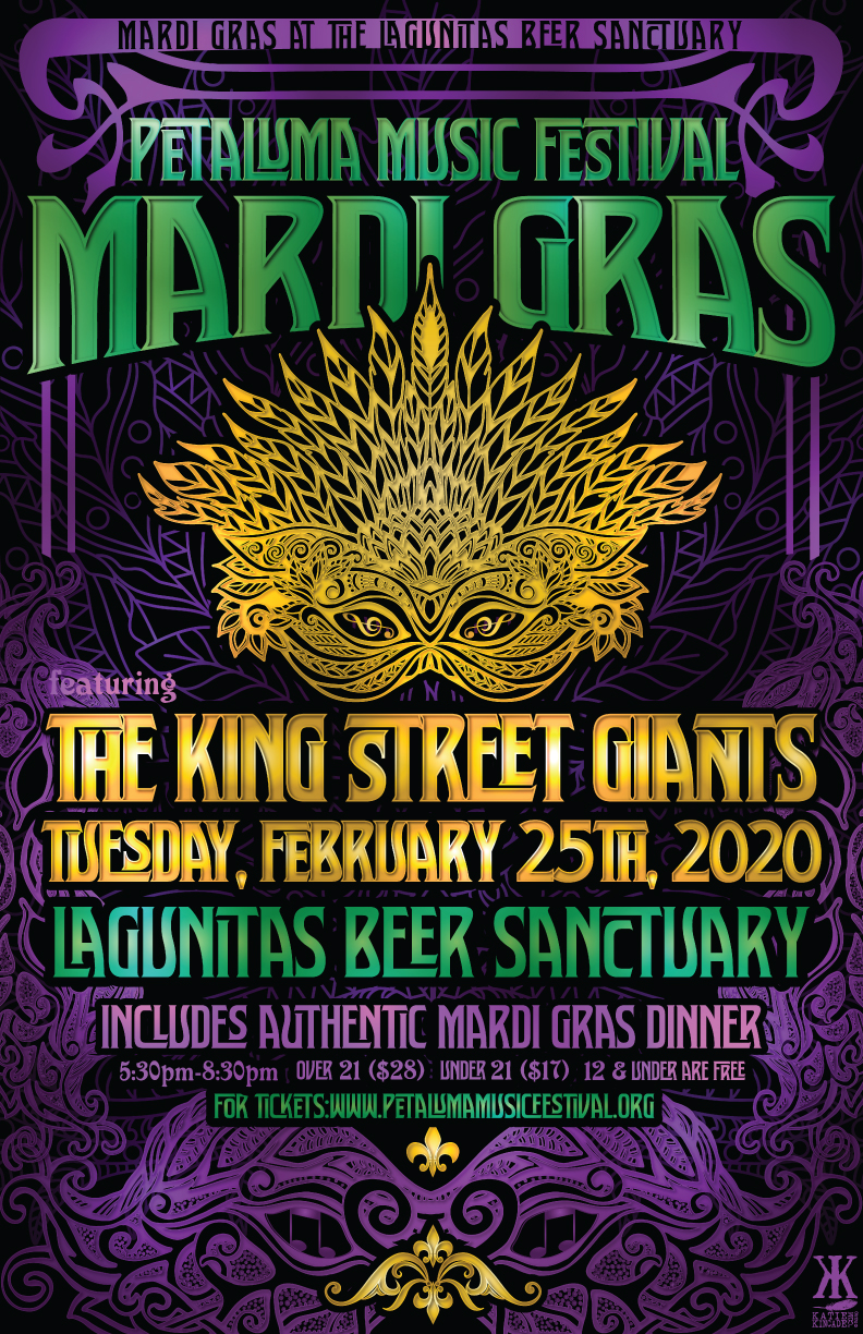 Mardi Gras Tickets - Petaluma Music Festival