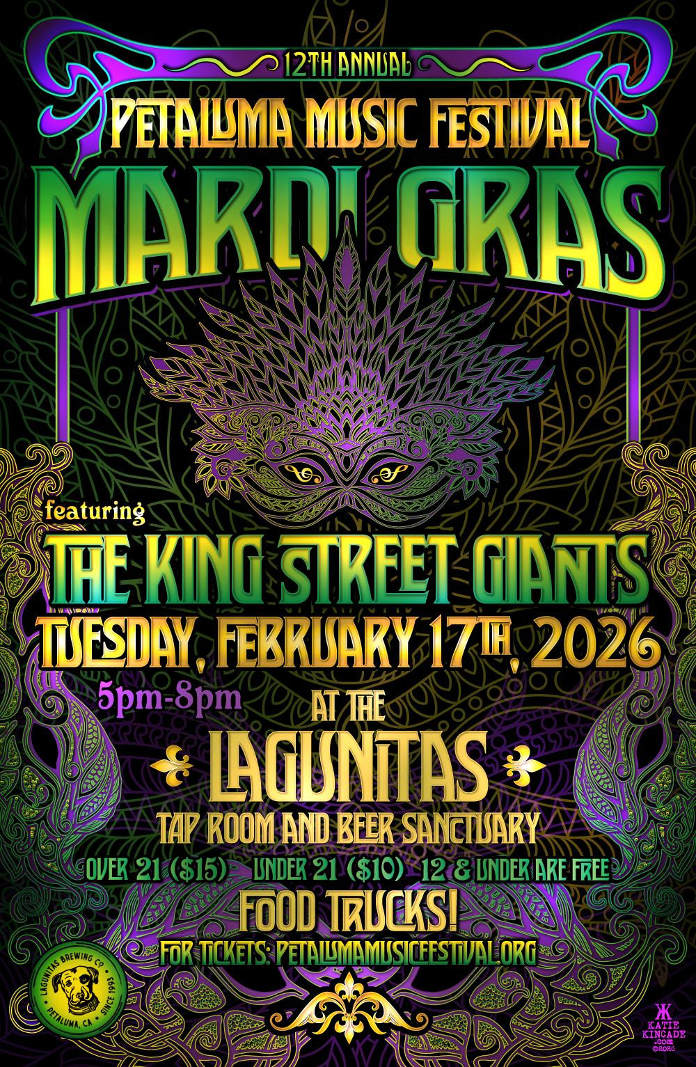 Online Mardi Gras Poster 2026